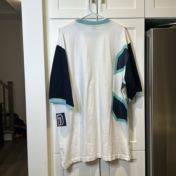 Marithe Francois Girbaud Oversized Baggy Big 38 Logo Tshirt Hip Hop Men Size XXL - Picture 6 of 17